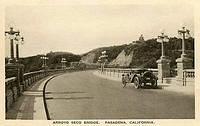 Vintage Postcard of the Colorado Street Bridge